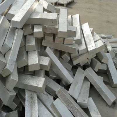Ingot Magnesium Perak Cerah Ringan Untuk Papan Tahan Api