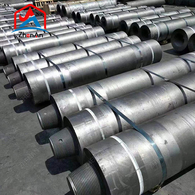 Grosir Grafit Elektrod 200mm 300mm 400mm Uhp Grafit Elektrod Untuk Pembuatan Baja