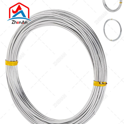 Kawat Pengantar Listrik Aluminium Telanjang 10 AWG Konduktivitas Tinggi Tidak Terisolasi Untuk Sistem Keamanan