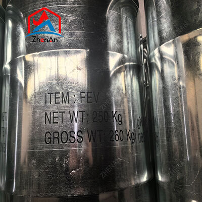 Vanadium Iron Alloy 70 Persen Vanadium Powder Charcoal Grey Untuk Inti Rod Pengelasan Dan Flux Aditif