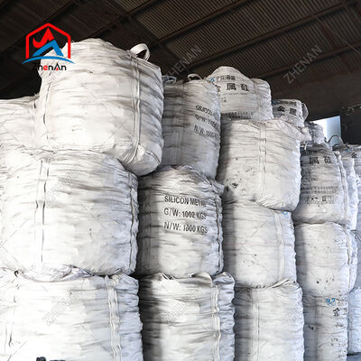 Logam silikon kemurnian tinggi dengan ukuran partikel yang terkontrol dan konsistensi batch untuk pembuatan baja dan elektronik