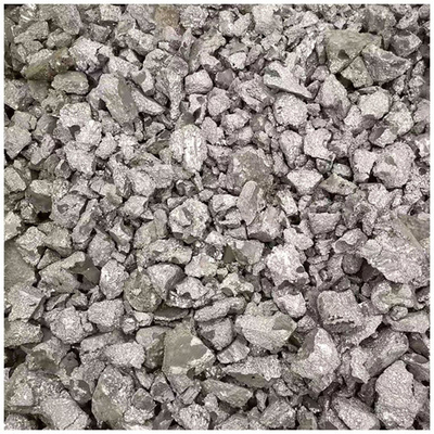 Silver Grey Ca20Si55 Calcium Silicon Alloy Sebagai Inokulan