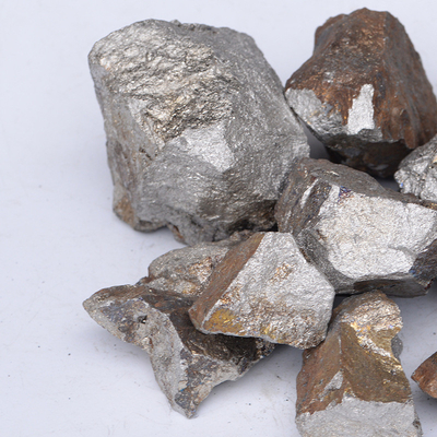 FeTi Alloy Ferrotitanium 70 Logam Besi Titanium Bentuk Blok / Benjolan