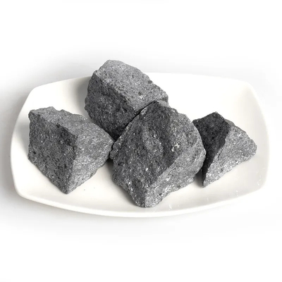 ISO9001 Silver Grey 10mm-50mm Calcium Silicon Alloy Deoxidizer 1ton/bag