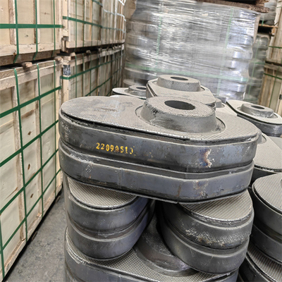 Bahan Refractory Ladle Bukti Korosi Slide Gate Plate Kekuatan Tinggi