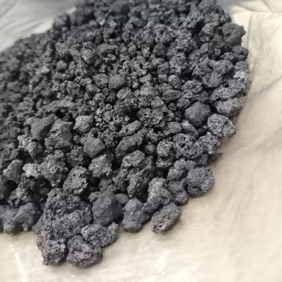 Sulfur Rendah Karbon Tinggi Dikalsinasi Petroleum Coke CPC 1-10mm Ketahanan Abrasif