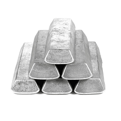 Magnesium Ingot Murni Perak Putih Kemurnian Tinggi 99,95%