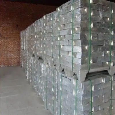 Bright Silver Magnesium Ingot ringan 99,98% 25kg Untuk Pengecoran Dan Penempaan