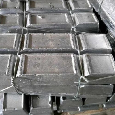 Titik Didih Tinggi Ingot Magnesium Perak Cerah Untuk Alat Pemadam Api