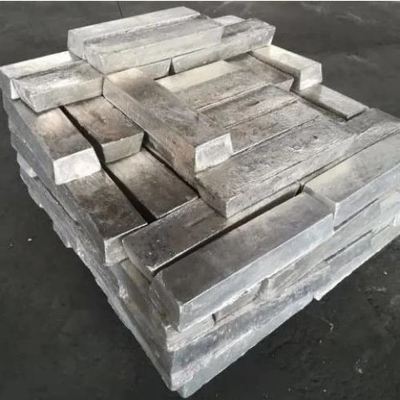 Warna Perak Cerah Logam Ringan Magnesium Ingot Untuk Selang Pemadam Kebakaran