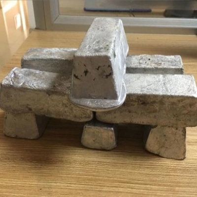 Bright Silver Magnesium Ingot 99,98% Untuk Mesin Balap