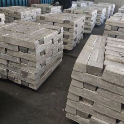 Perak Cerah Ringan Meta Magnesium Ingot 99,98% Untuk Klub Golf