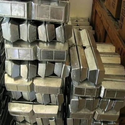 Light Silver White Pure Magnesium Ingot 99,95% Untuk Bagian Struktural Tubuh