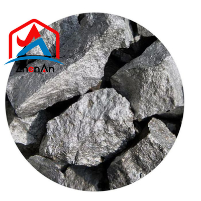 Electric Arc Steelmaking Bulk Ferroalloys 10-50mm Fev80 Bump Dark Grey