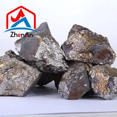 10 ~ 50mm 65 ~ 75% Titanium Alloy Perak Blok Logam Feti Ferro Titanium