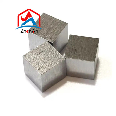 Kepadatan Tinggi Tungsten murni kubus Volume kecil