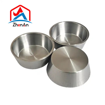 Bahan murni Tungsten Crucible Machining ISO