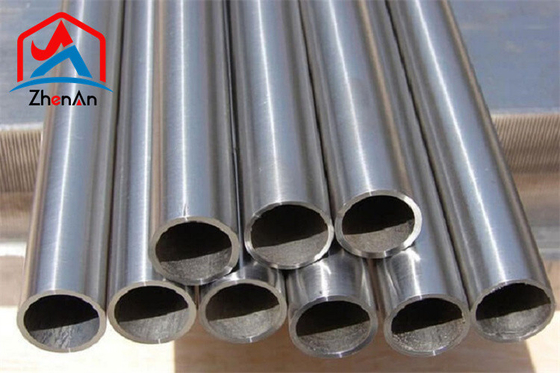 Gr1 Gr2 Gr5 Produk Titanium Tabung Bulat Kemurnian Tinggi