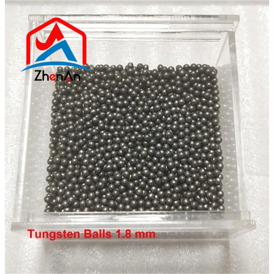 3 inci Tungsten murni bola permukaan dipoles