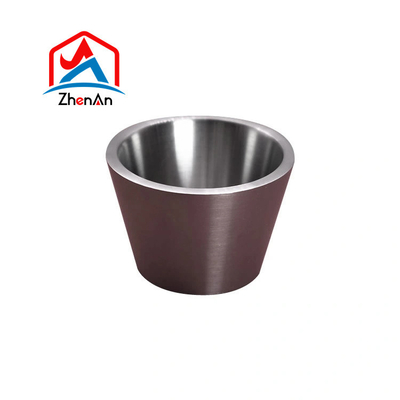 99.95% Molybdenum Crucible Moly Untuk Kristal Tunggal
