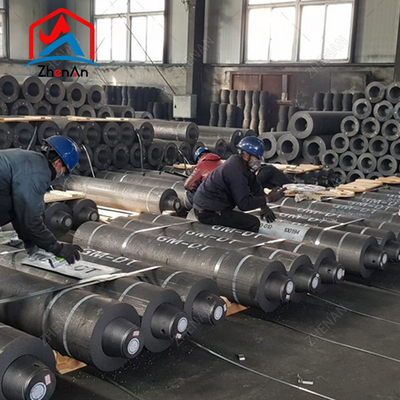 100-750mm RP/IP/HP/UHP Grafit Elektrode Untuk Arc Furnace Dan Refining Furnace