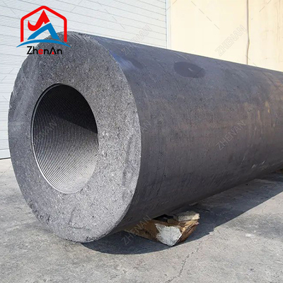Dia 75mm-700mm L1800-2700mm UHP HP RP Electrodo De Grafito Grafit Elektrode Dengan 4tpi 4tpil Puting Untuk Eaf Lf