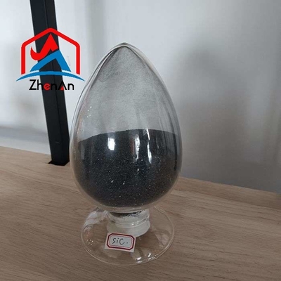 Ukuran Partikel Granular Karbida Silikon Hitam 0-5mm