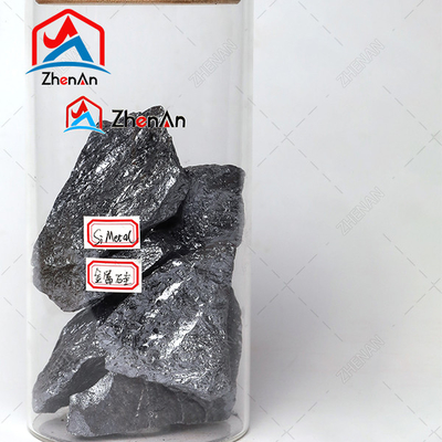 1-3mm 99,9999% Si silikon kelas optik Granul logam