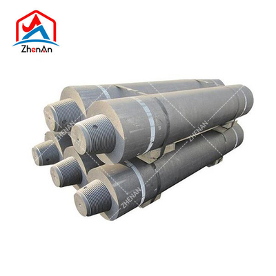 UHP 300/450/600mm Tenaga reguler Eaf Carbon Welding Arc Furnace Block Graphite Steel Plate Rod Electrode
