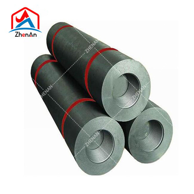 UHP 300/450/600mm Tenaga reguler Eaf Carbon Welding Arc Furnace Block Graphite Steel Plate Rod Electrode