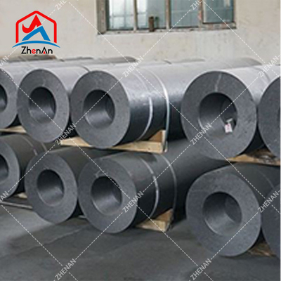 Dia 75mm-700mm L1800-2700mm UHP HP RP elektroda grafit Dengan 4tpi 4tpil Puting Untuk Eaf Lf