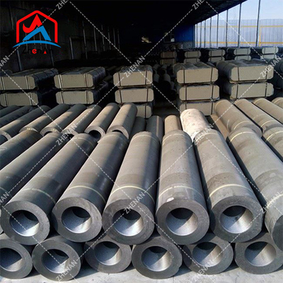100-750mm UHP HP RP Grafit Elektrode Korosi Ketahanan untuk Eaf Lf Oven