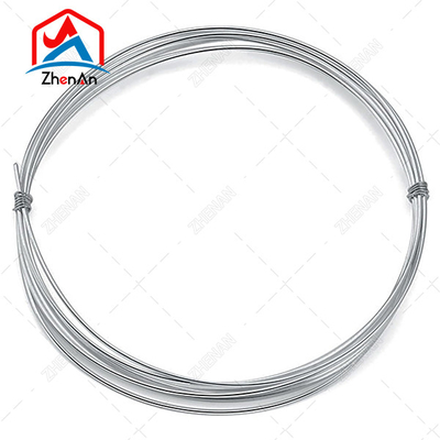 Perak ukuran kustomisasi Galvanized Zinc Wire 99,995%
