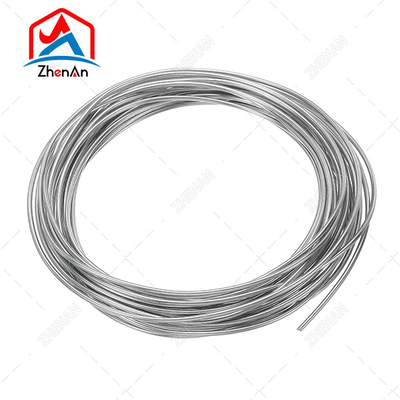 Zinc Wire Untuk Film Kondensator Metal Spraying Flame Arc Spray Customization Dasar