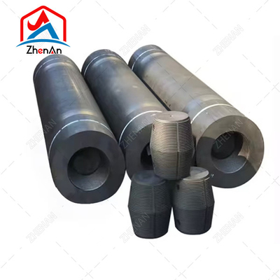 Karbon Tinggi UHP Elektrod Grafit Kekuatan Tinggi 500 600 700mm 1,6 G/M3