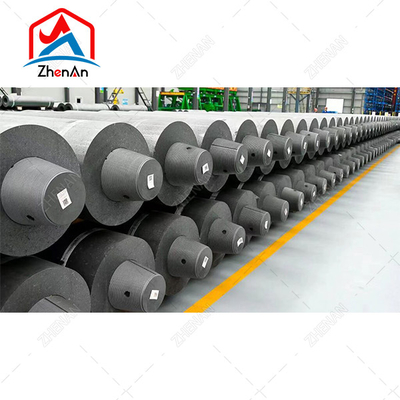 Elektrod grafit dengan puting keriting UHP HP RP Grade 225X1500mm