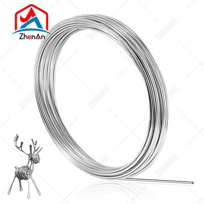 Kawat Pengantar Listrik Aluminium Telanjang 10 AWG Konduktivitas Tinggi Tidak Terisolasi Untuk Sistem Keamanan