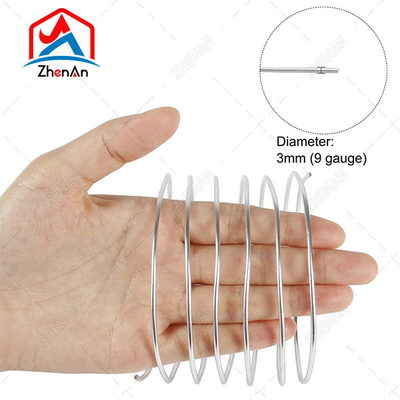 Industri Konstruksi Aluminium jahitan kawat Galvanized Finish Kuat lentur untuk pekerjaan beton