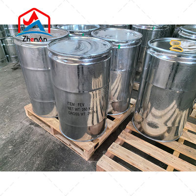 Gumpalan Perak Ferrovanadium untuk Peleburan, Harga Kompetitif 10-50mm Ferrovanadium Vanadium Besi