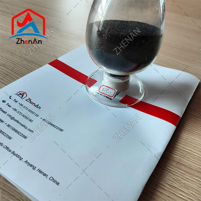 Bubuk SiC tahan api 99% kemurnian Karborundum Grit Silicon Carbide