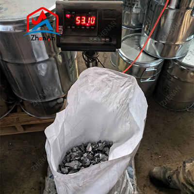 Industrial Ferrovanadium FeV 78 Lumps Silver Grey For Cast Iron Nodularization And Strengthening