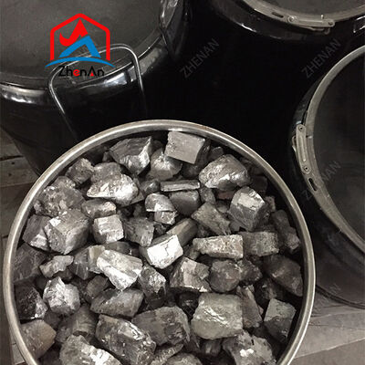 Besi Vanadium 70 Grade Briquette Grey Hitam Untuk Produksi Baja Khusus Dan Baja Katup