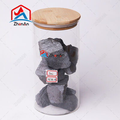 Ferrosilicon 75/65 ∙ High Purity FeSi untuk pembuatan baja, deoksidasi & paduan produksi ∙ 10 ∙ 50mm Industri Grade