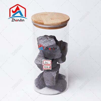 Ferrosilicon 75/65 ∙ High Purity FeSi untuk pembuatan baja, deoksidasi & paduan produksi ∙ 10 ∙ 50mm Industri Grade