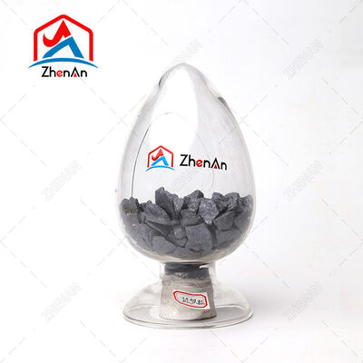 Granul FeSi Ferro Silicon Premium dengan Kandungan Silikon 55~75% untuk Baja Alloy dan Besi Cair dalam Ukuran 10~100mm dan Fosfor & Sulfur Rendah