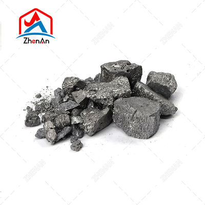 Berkualitas tinggi Ferrosilicon 75 75% Si FeSi untuk pembuatan baja, pengecoran & paduan 10 ′′ 50mm / 10 ′′ 100mm Ukuran
