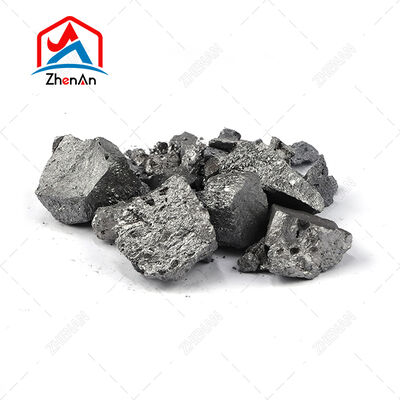 Industri Ferrosilicon 75 (FeSi 75) Paduan dengan 75% Silicon untuk Deoksidasi Pembuatan Baja dalam Ukuran 10~220mm