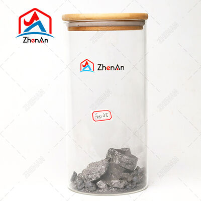 Ferrosilicon FeSi paduan kemurnian tinggi untuk pemurnian baja dengan 10-100mm Granules