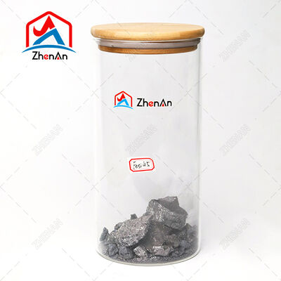 Ferrosilicon FeSi paduan kemurnian tinggi untuk pemurnian baja dengan 10-100mm Granules