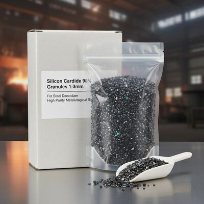 High-Purity 90% Silicon Carbide 1-3mm Granules for Steel Deoxidizer